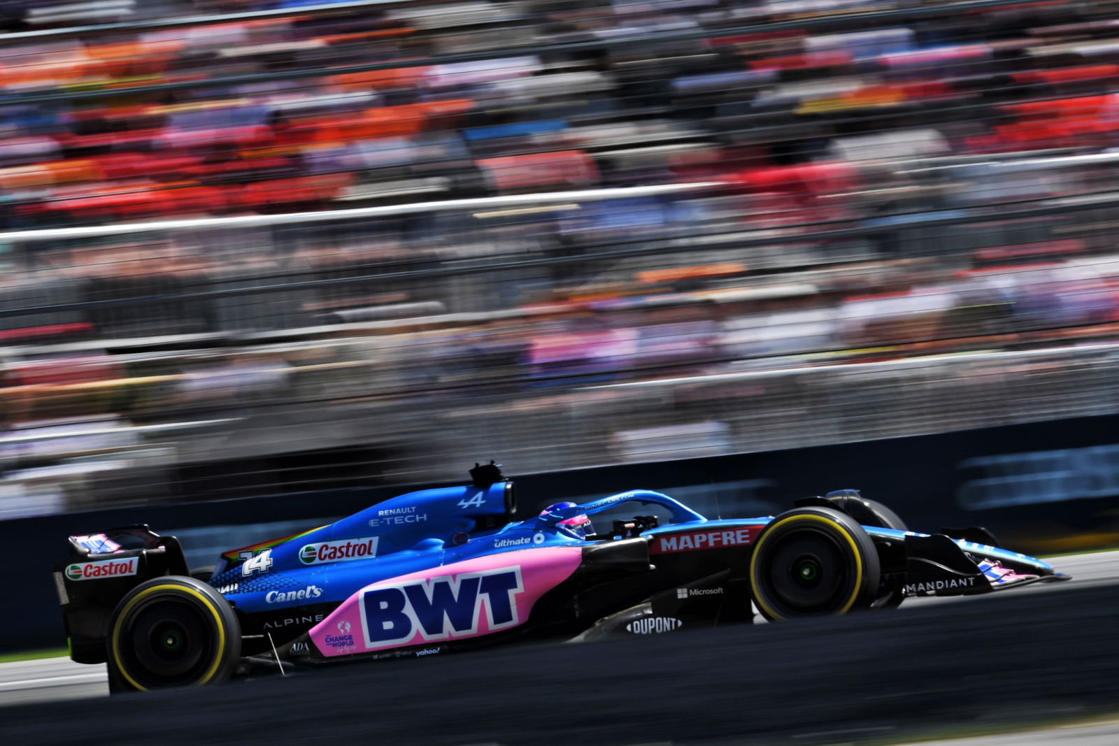 Fernando Alonso (ESP) Alpine F1 Team A522. Formula 1 World Championship, Rd 9, Canadian Grand Prix, Montreal, Canada, Race