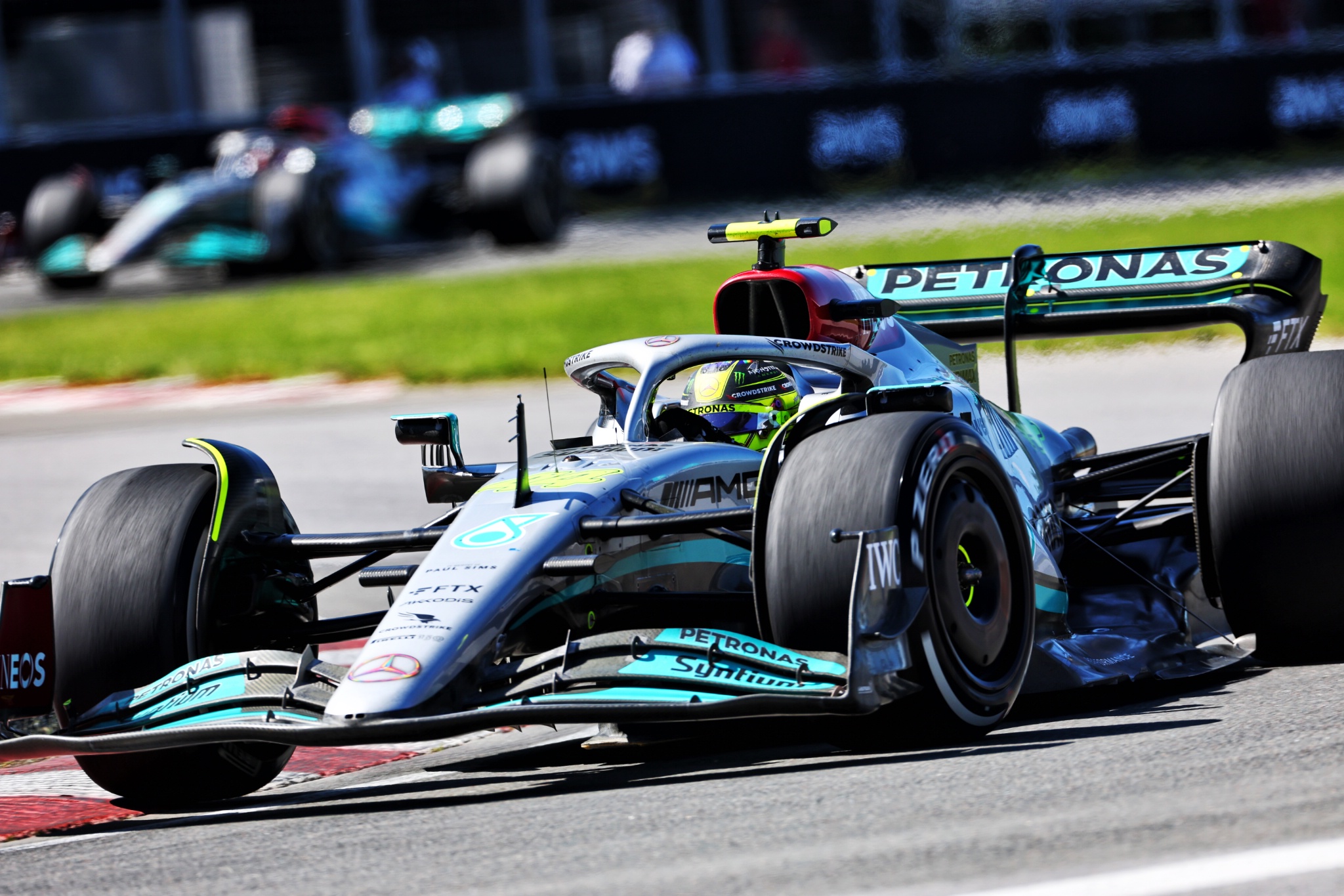 Lewis Hamilton (GBR) Mercedes AMG F1 W13. Formula 1 World Championship, Rd 9, Canadian Grand Prix, Montreal, Canada, Race