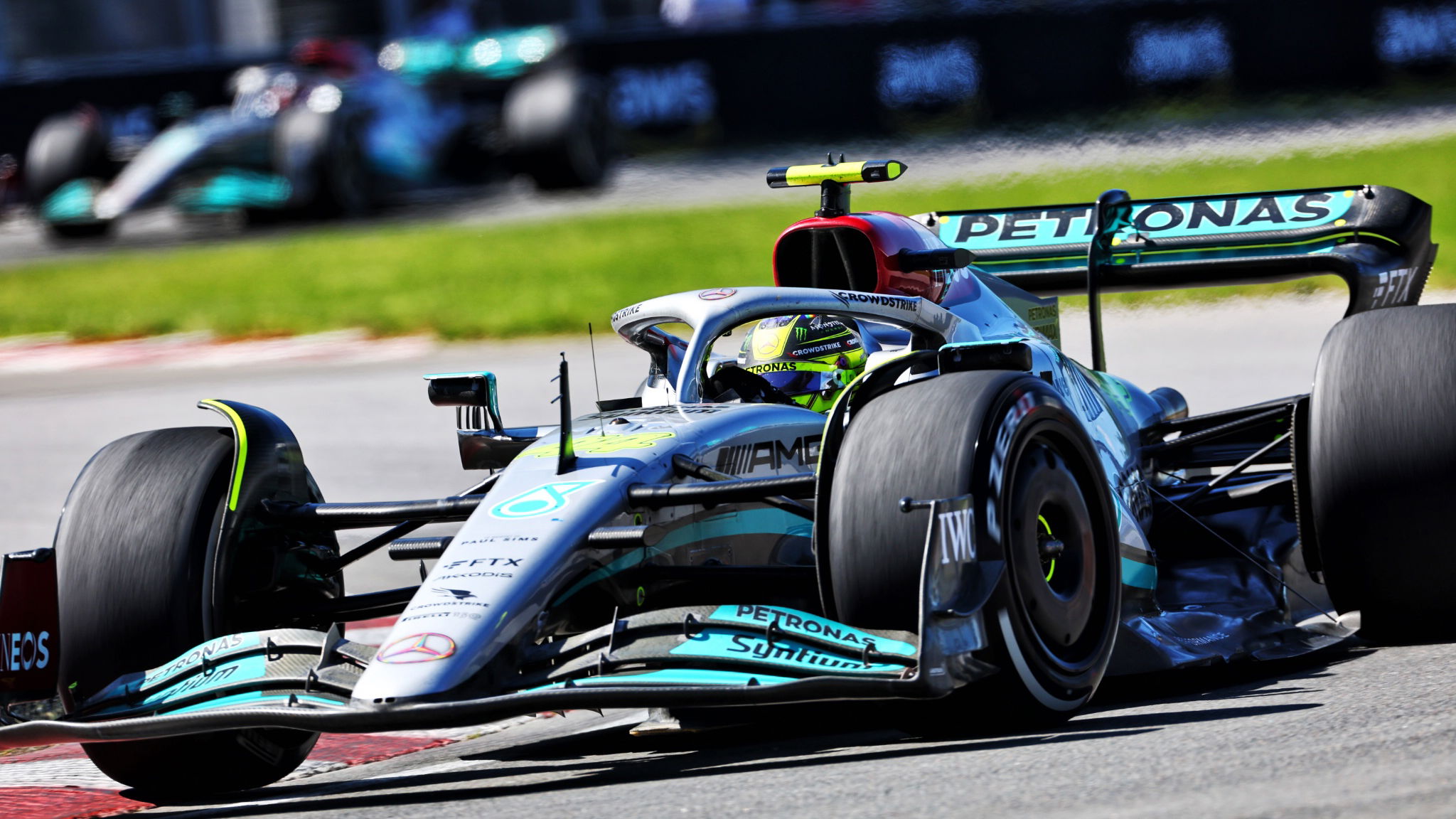 Lewis Hamilton (GBR) Mercedes AMG F1 W13. Formula 1 World Championship, Rd 9, Canadian Grand Prix, Montreal, Canada, Race