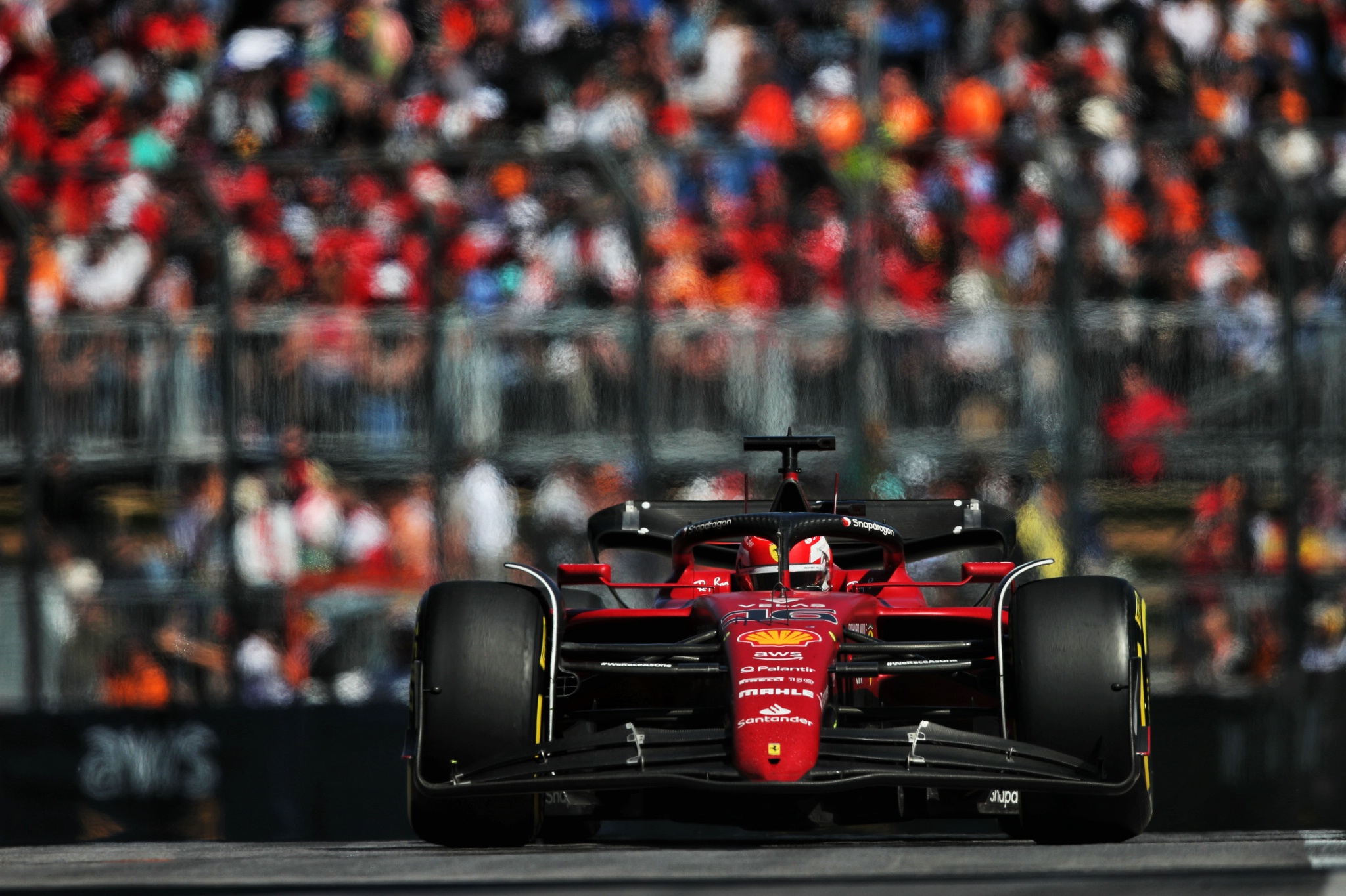 Charles Leclerc (MON) ) Ferrari F1-75. Kejuaraan Dunia Formula 1, Rd 9, Grand Prix Kanada, Montreal, Kanada, Race