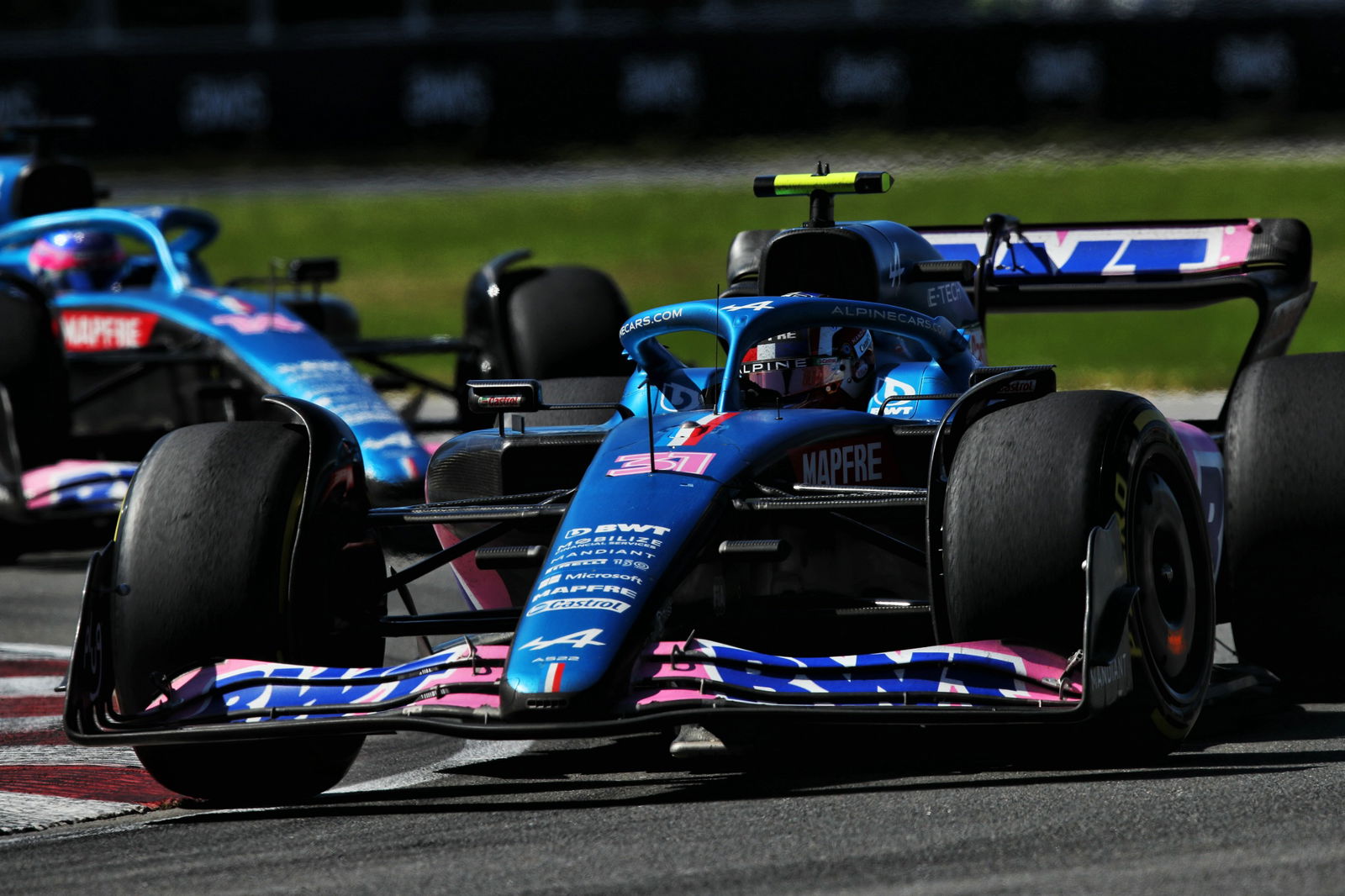 Esteban Ocon (FRA) Alpine F1 Team A522. Formula 1 World Championship, Rd 9, Canadian Grand Prix, Montreal, Canada, Race