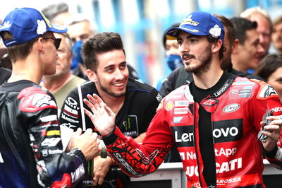 Fabio Quartararo Francesco Bagnaia Dutch MotoGP. 25 June