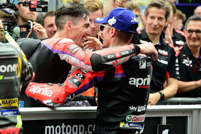 Aleix Espargaro, Maverick Vinales, Aprilia MotoGP Assen