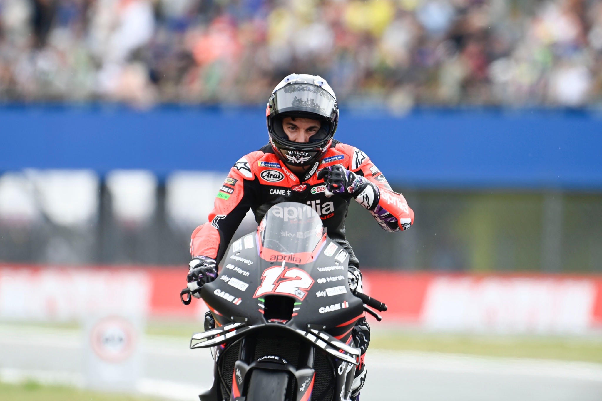 Maverick Vinales, Dutch MotoGP race, 26 June