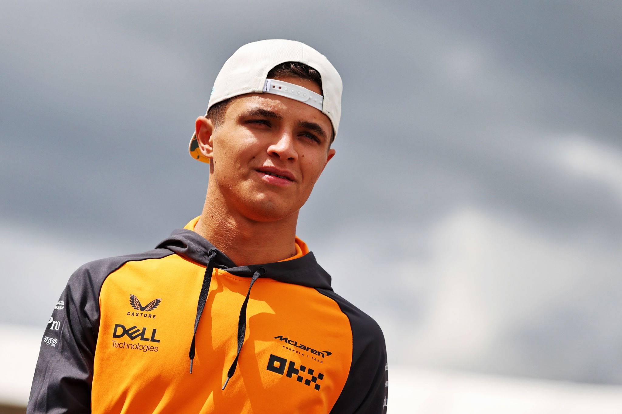 Lando Norris (GBR) McLaren walks the circuit. Formula 1 World Championship, Rd 10, British Grand Prix, Silverstone,