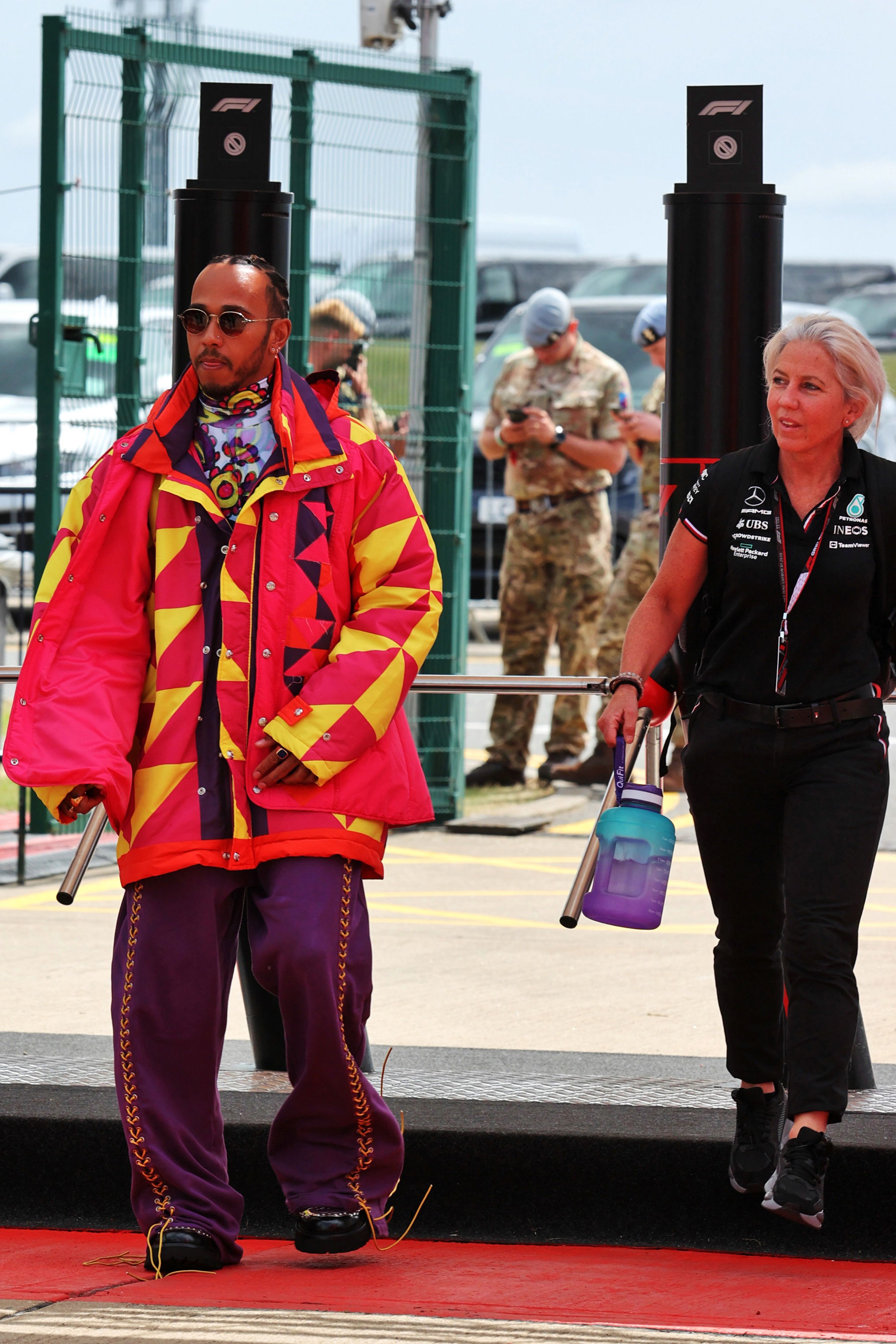 Lewis Hamilton (GBR) Mercedes AMG F1. Formula 1 World Championship, Rd 10, British Grand Prix, Silverstone, England,