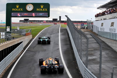 Lando Norris (GBR) McLaren MCL36. Formula 1 World Championship, Rd 10, British Grand Prix, Silverstone, England, Practice