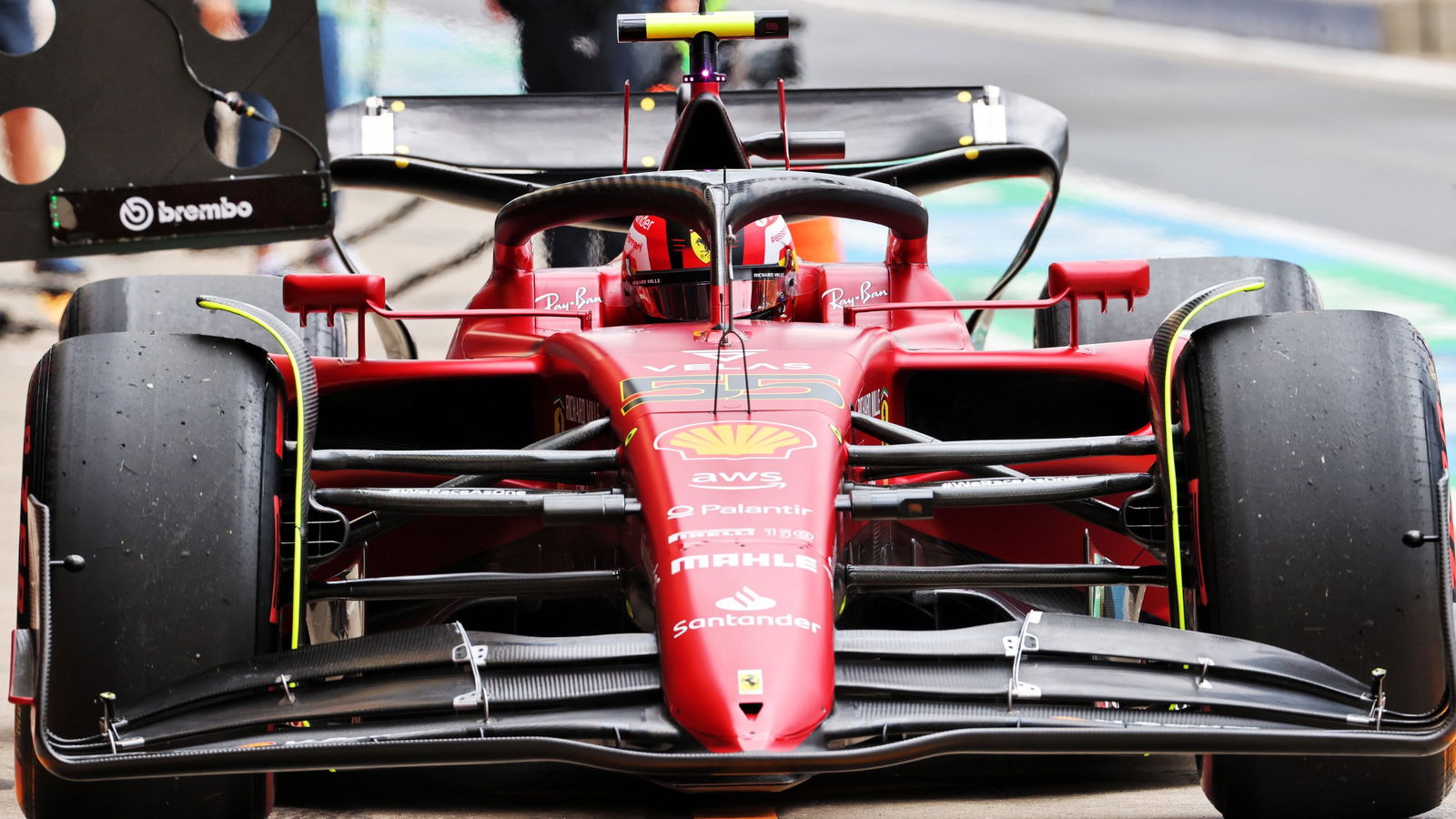Carlos Sainz Jr (ESP) Ferrari F1-75. 