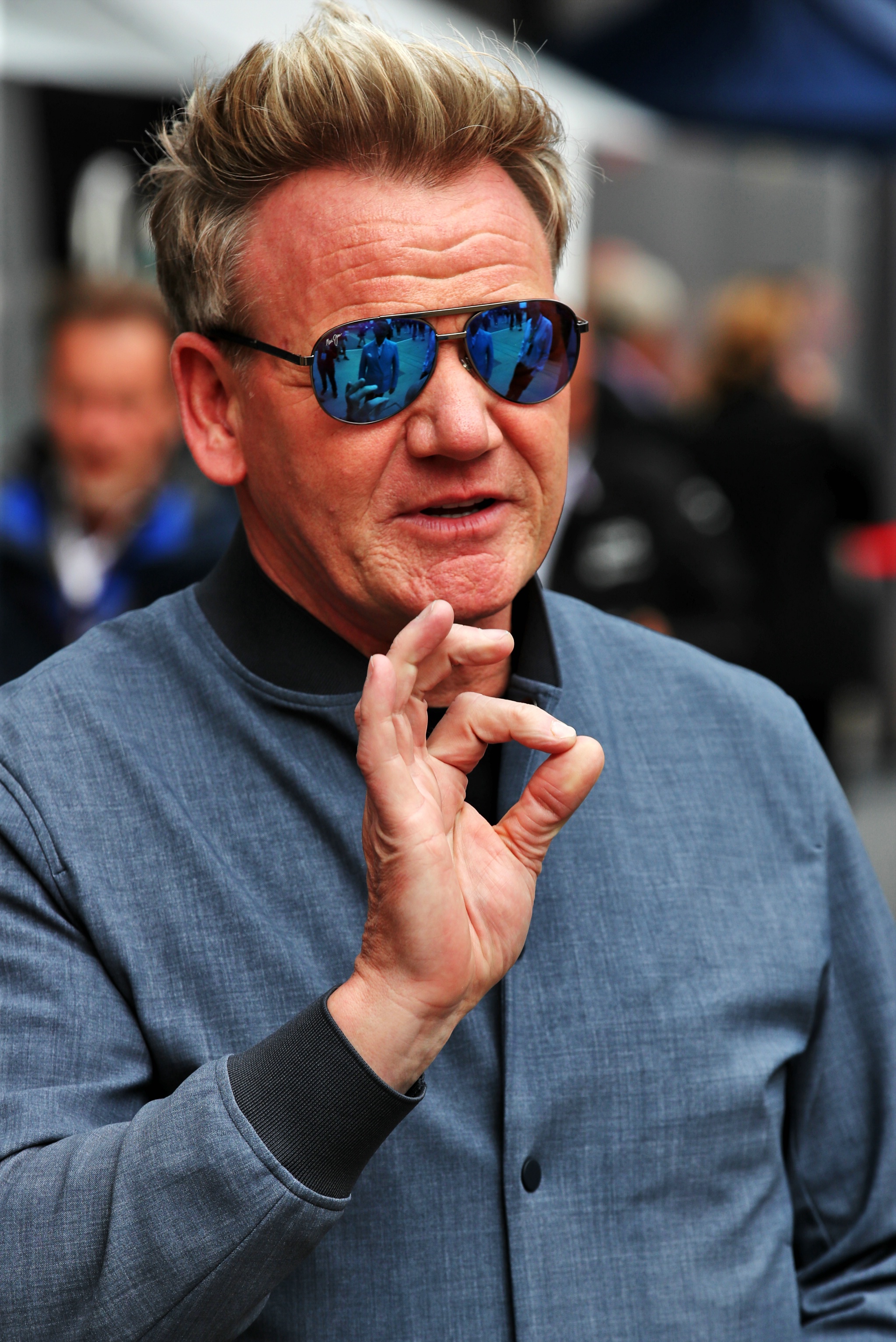 Gordon Ramsey (GBR) Celebrity Chef. Formula 1 World Championship, Rd 10, British Grand Prix, Silverstone, England,