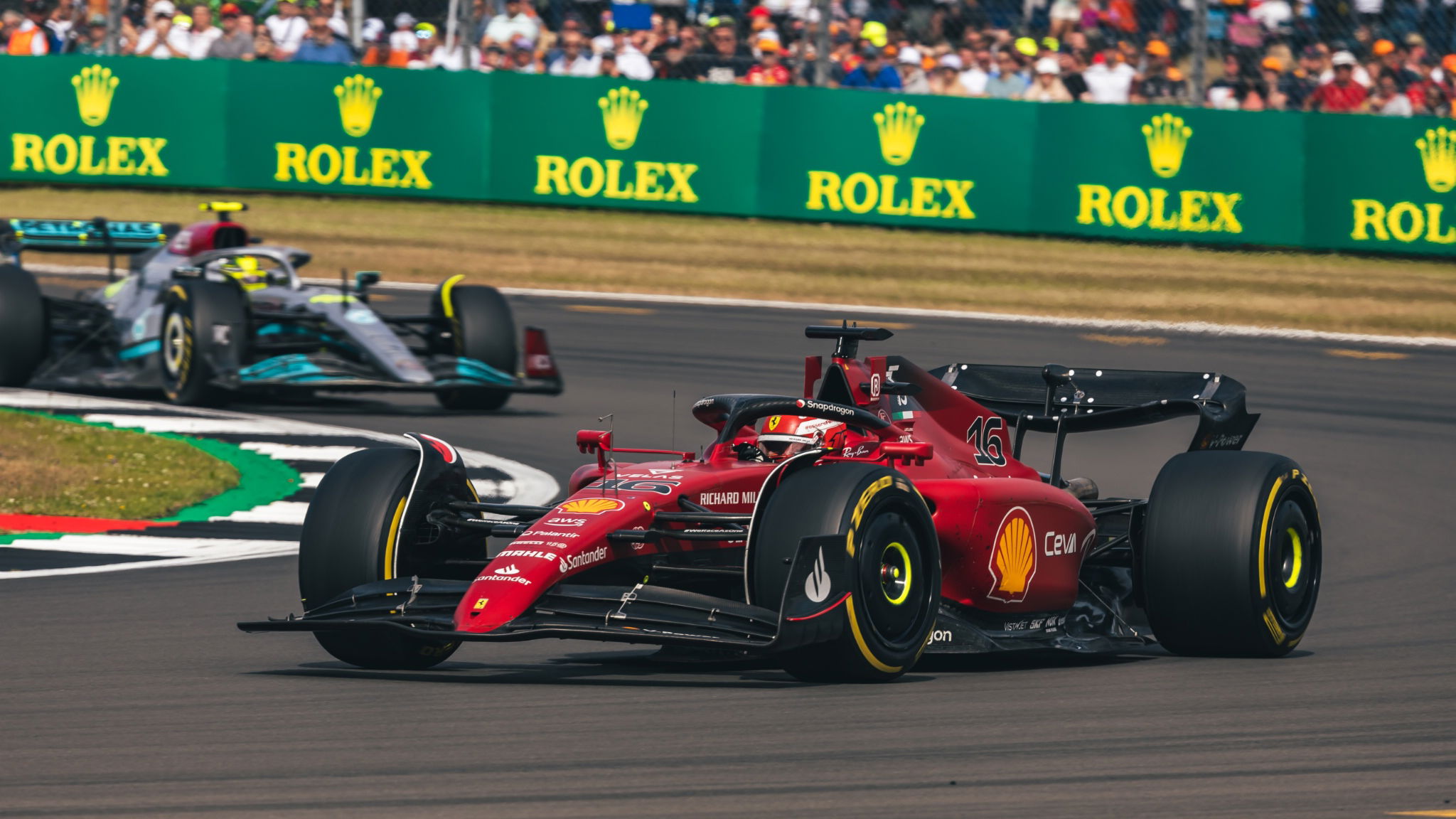 Charles Leclerc (MON) Ferrari F1-75. Formula 1 World Championship, Rd 10, British Grand Prix, Silverstone, England, Race