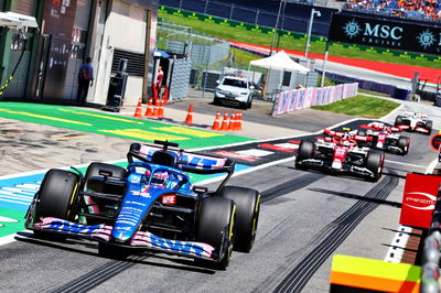 Fernando Alonso (ESP) Alpine F1 Team A522. Formula 1 World Championship, Rd 11, Austrian Grand Prix, Spielberg, Austria,