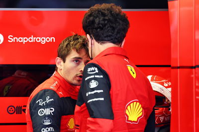 (L to R): Charles Leclerc (MON) 