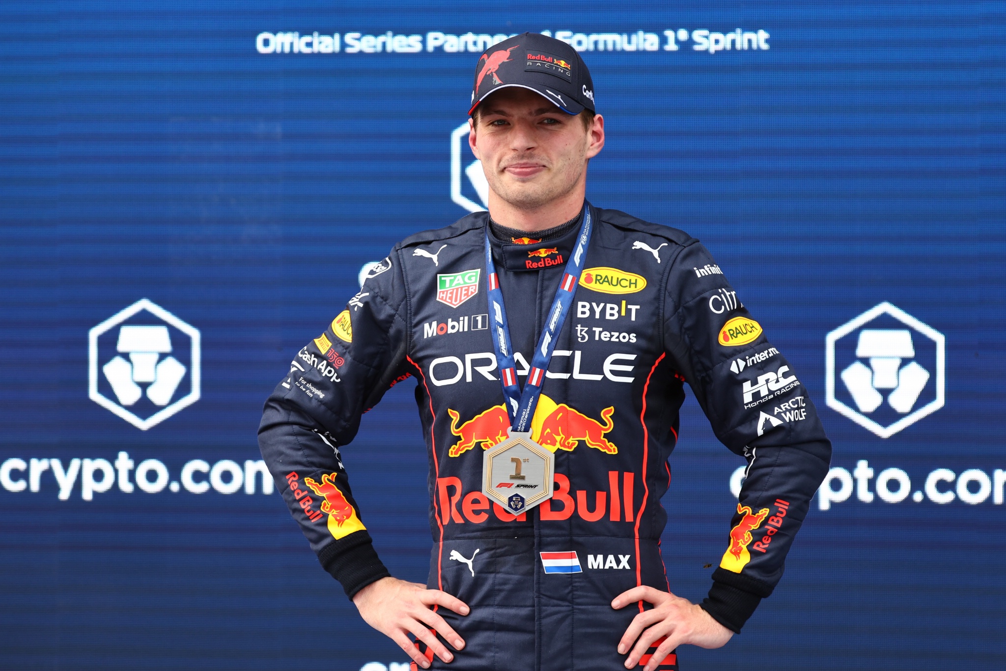 1st for Max Verstappen (NLD) Red Bull Racing. Formula 1 World Championship, Rd 11, Austrian Grand Prix, Spielberg, Austria,
