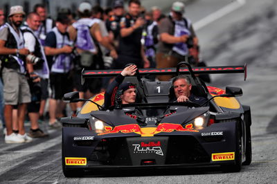 Max Verstappen (NLD) Red Bull Racing in a KTM X-Bow. Formula 1 World Championship, Rd 11, Austrian Grand Prix, Spielberg,