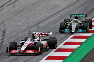 Mick Schumacher (GER) ) Haas VF-22. Kejuaraan Dunia Formula 1, Rd 11, Grand Prix Austria, Spielberg, Austria, Race