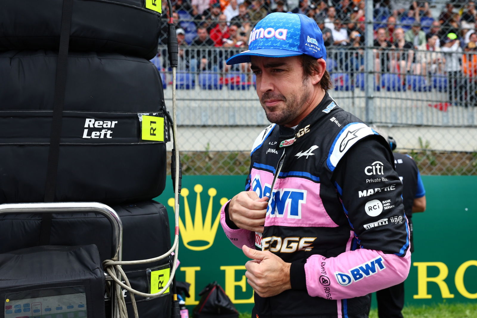 Fernando Alonso (ESP) Alpine F1 Team. Formula 1 World Championship, Rd 11, Austrian Grand Prix, Spielberg, Austria, Race