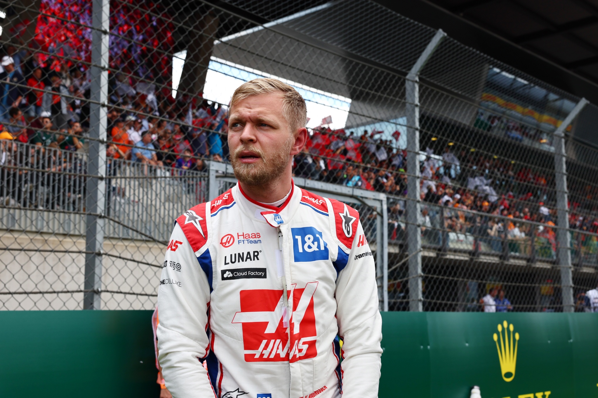 Kevin Magnussen (DEN) ) Haas VF-22. Kejuaraan Dunia Formula 1, Rd 11, Grand Prix Austria, Spielberg, Austria, Race Day.-