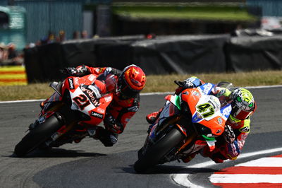 Michael Rinaldi, Axel Bassani, Ducati Donington Park WorldSBK 