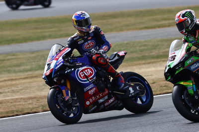 Toprak Razgatlioglu, Donington Park WorldSBK superpole race, 17 July