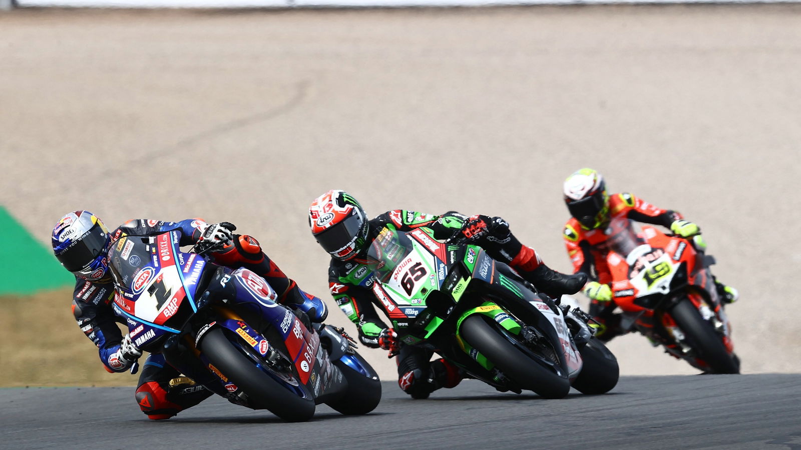 Toprak Razgatlioglu, Jonathan Rea, Alvaro Bautista, Yamaha, Kawasaki, Ducati WorldSBK Donington Park