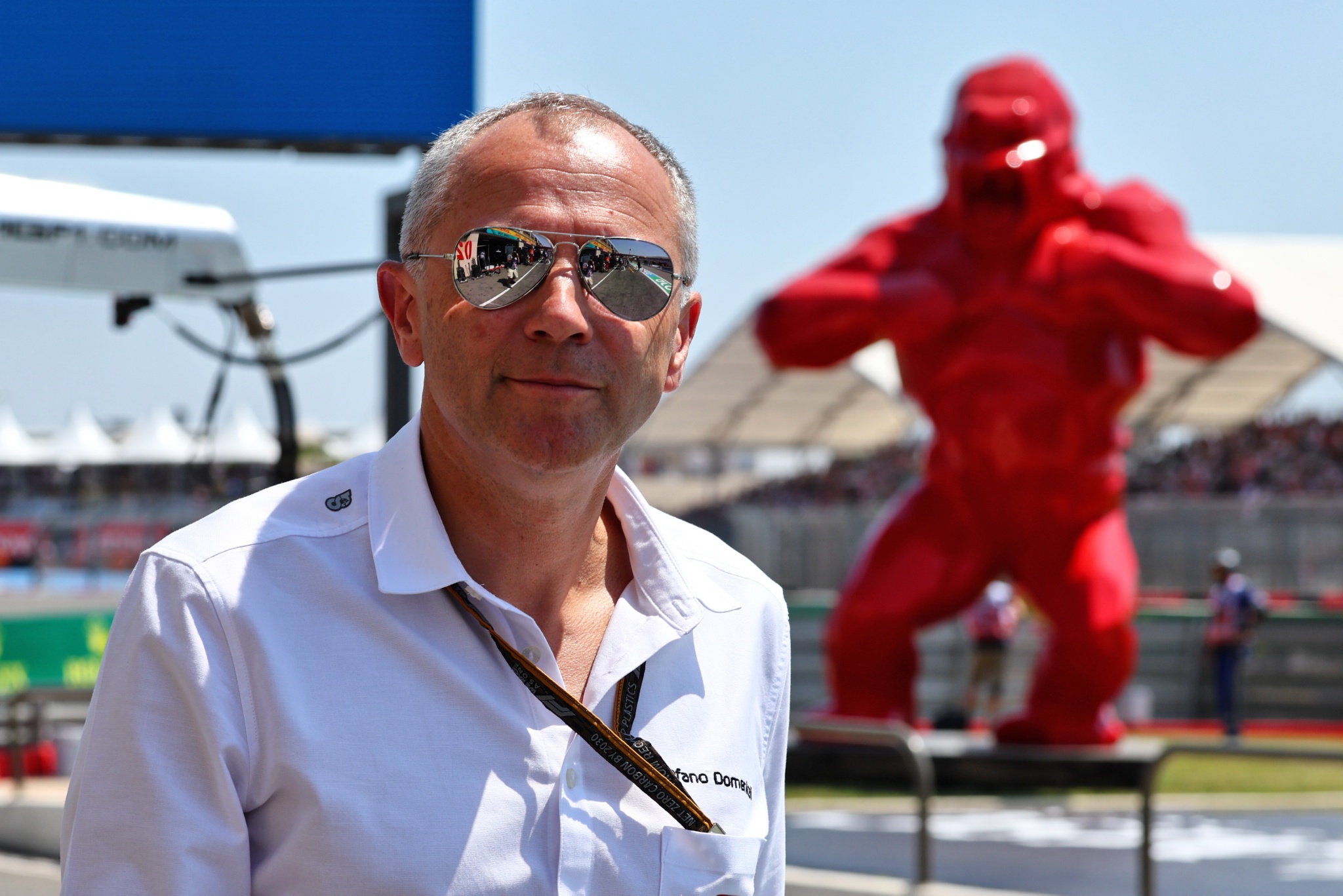 Stefano Domenicali (ITA) ) Presiden dan CEO Formula Satu. Kejuaraan Dunia Formula 1, Rd 12, Grand Prix Prancis, Paul