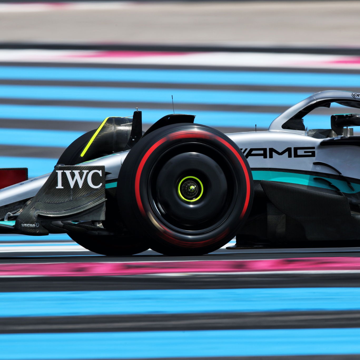 Lewis Hamilton (GBR) Mercedes AMG F1 W13. Formula 1 World Championship, Rd 12, French Grand Prix, Paul Ricard, France,