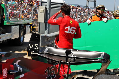 Charles Leclerc (MON) Ferrari F1-75 retired from the race. Formula 1 World Championship, Rd 12, French Grand Prix, Paul