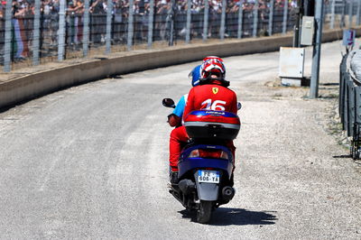 Charles Leclerc (MON) Ferrari retired from the race. Formula 1 World Championship, Rd 12, French Grand Prix, Paul Ricard,