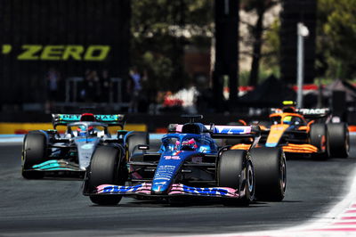 Fernando Alonso (ESP) Alpine F1 Team A522. Formula 1 World Championship, Rd 12, French Grand Prix, Paul Ricard, France,