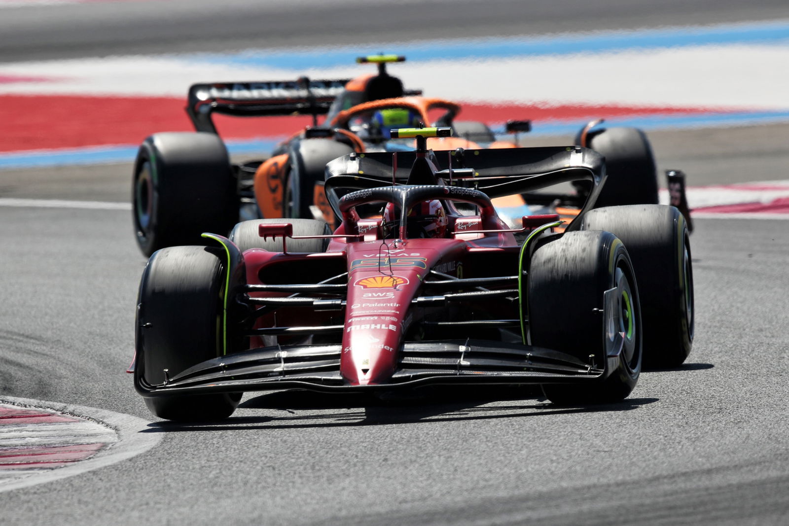 Carlos Sainz Jr (ESP) Ferrari F1-75. Formula 1 World Championship, Rd 12, French Grand Prix, Paul Ricard, France, Race