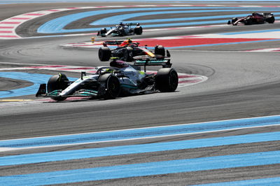 Lewis Hamilton (GBR) ) Mercedes AMG F1 W13. Kejuaraan Dunia Formula 1, Rd 12, Grand Prix Prancis, Paul Ricard, Prancis,