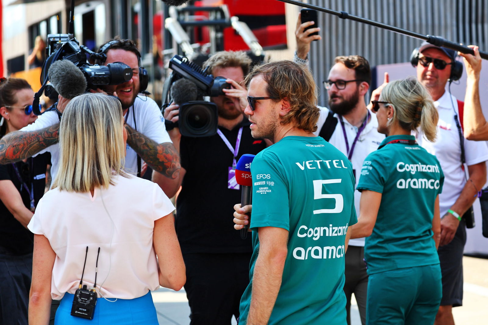 Sebastian Vettel (GER) Aston Martin F1 Team. Formula 1 World Championship, Rd 13, Hungarian Grand Prix, Budapest, Hungary,