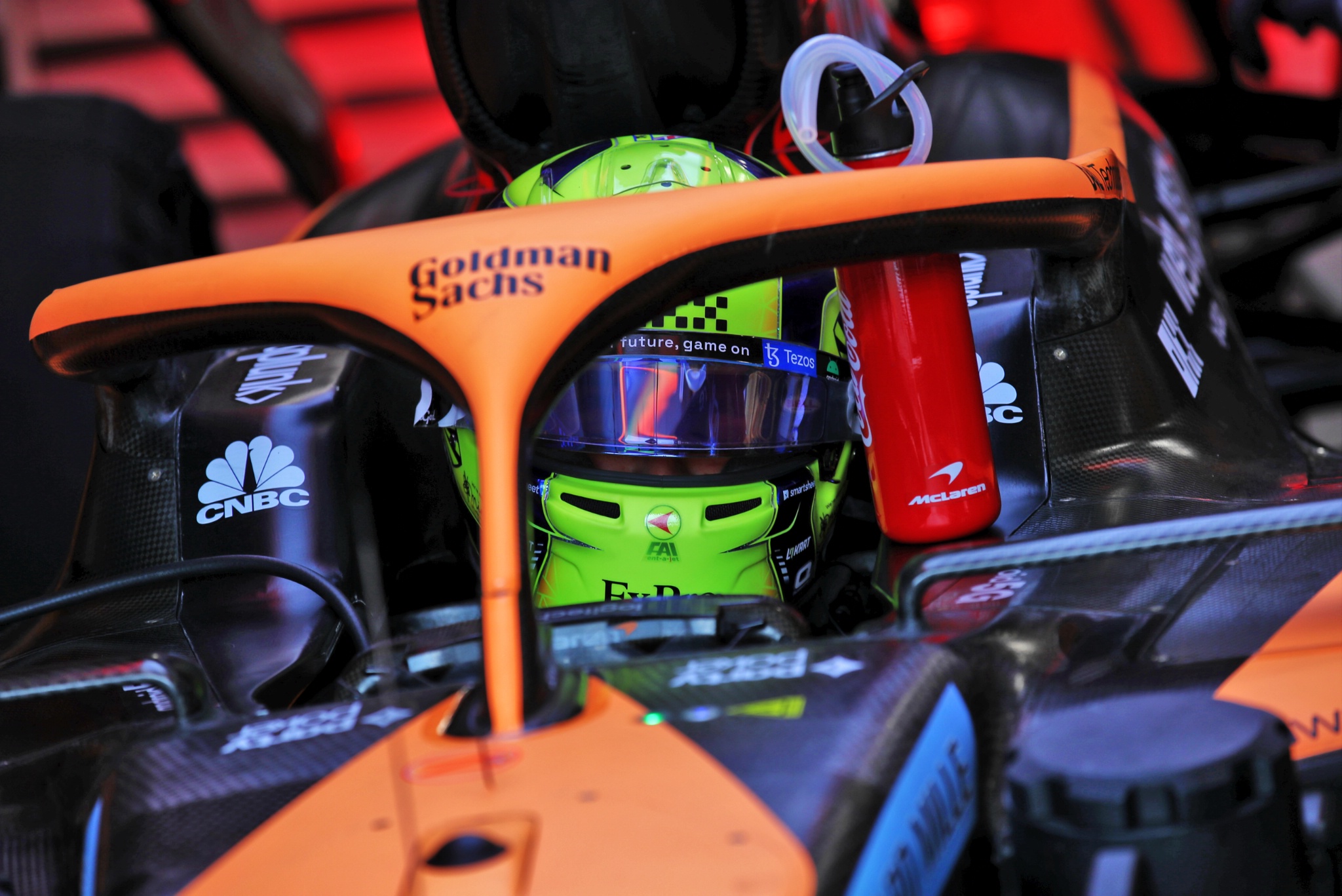 Lando Norris (GBR) McLaren MCL36. Formula 1 World Championship, Rd 13, Hungarian Grand Prix, Budapest, Hungary, Practice