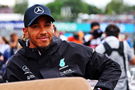 Lewis Hamilton (GBR) Mercedes AMG F1 on the drivers parade. Formula 1 World Championship, Rd 13, Hungarian Grand Prix,