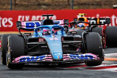 Fernando Alonso (ESP) ) Alpine F1 Team A522. Kejuaraan Dunia Formula 1, Rd 13, Hungarian Grand Prix, Budapest, Hungaria,