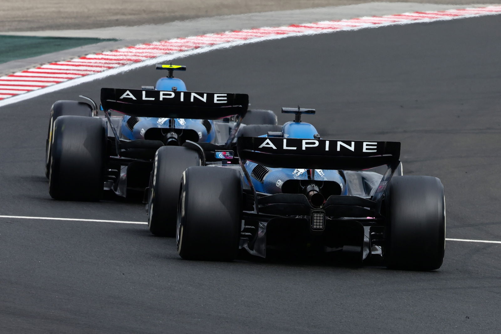 Esteban Ocon (FRA), Alpine F1 Team nd Fernando Alonso (ESP), Alpine F1 Team Formula 1 World Championship, Rd 13, Hungarian