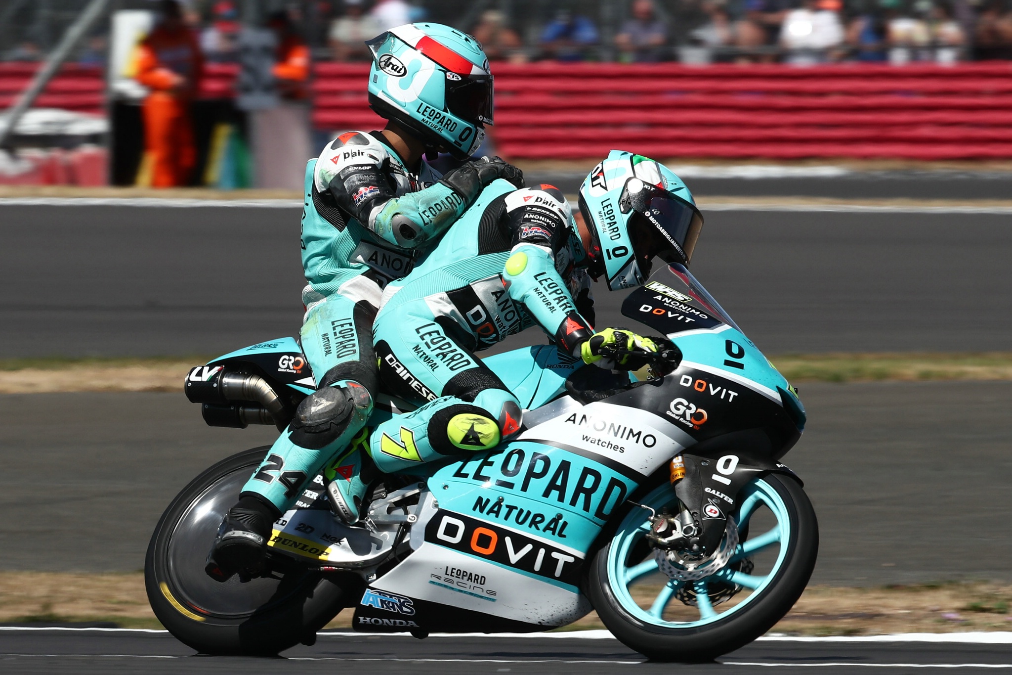British Moto3: Victory for Foggia as title leaders fall at Silverstone