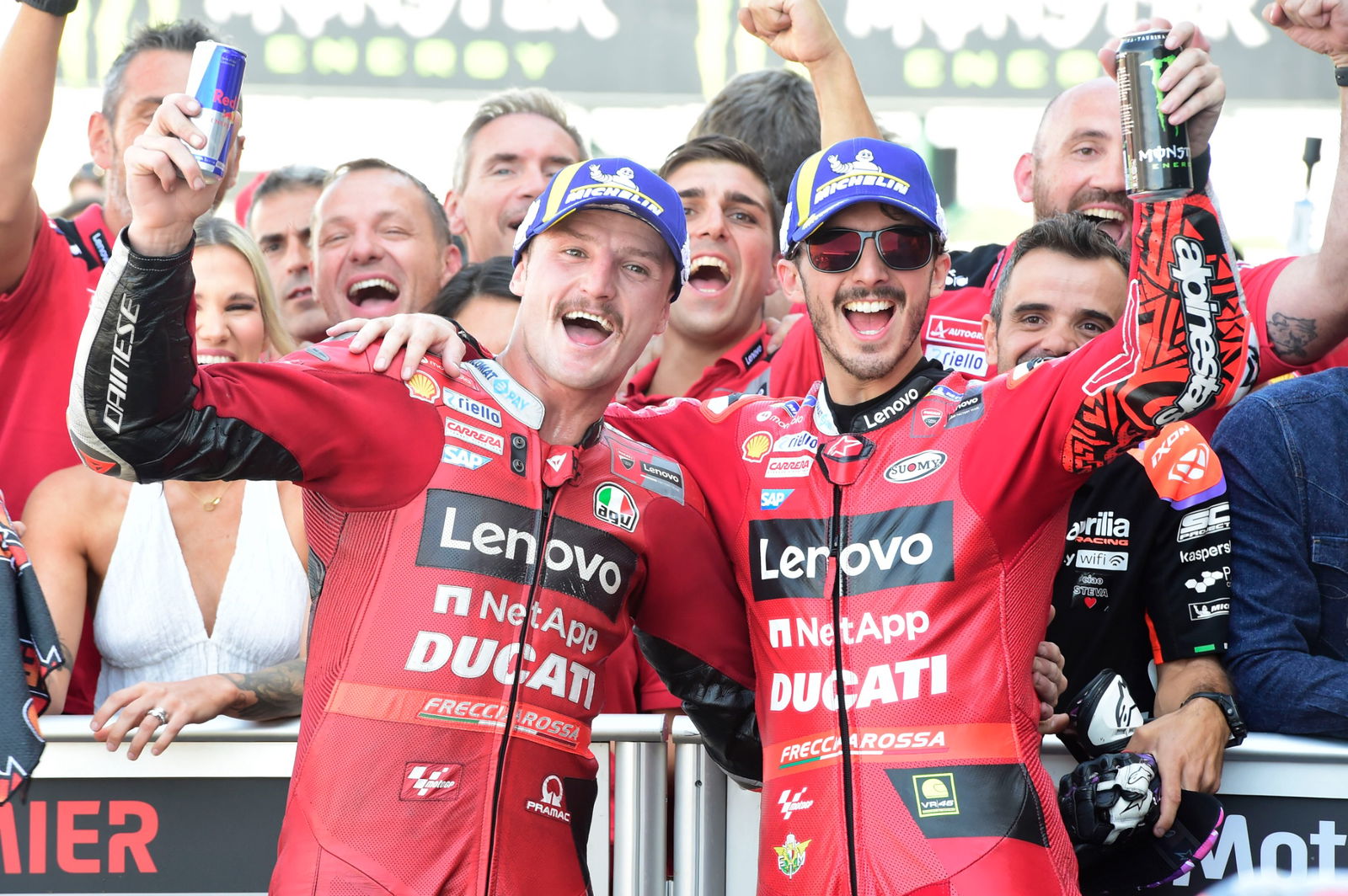 Francesco Bagnaia, Jack Miller, balapan MotoGP, MotoGP Inggris, 7 Agustus