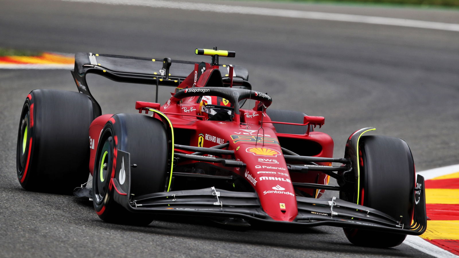 Carlos Sainz Jr (ESP) Ferrari F1-75. Formula 1 World Championship, Rd 14, Belgian Grand Prix, Spa Francorchamps, Belgium,