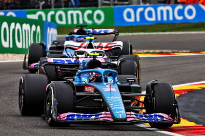 Esteban Ocon (FRA) Alpine F1 Team A522. Formula 1 World Championship, Rd 14, Belgian Grand Prix, Spa Francorchamps,