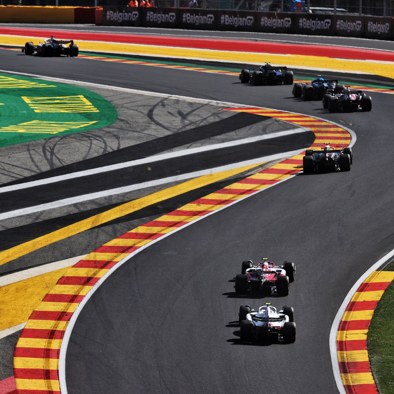 Mick Schumacher (GER) Haas VF-22. Formula 1 World Championship, Rd 14, Belgian Grand Prix, Spa Francorchamps, Belgium,