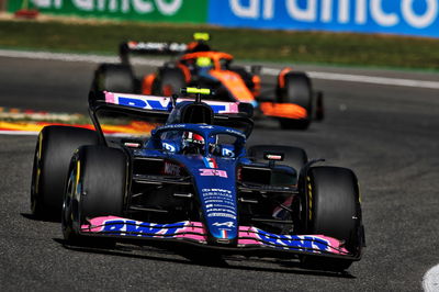 Esteban Ocon (FRA) Alpine F1 Team A522. Formula 1 World Championship, Rd 14, Belgian Grand Prix, Spa Francorchamps,