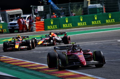 Carlos Sainz Jr (ESP) Ferrari F1-75. Formula 1 World Championship, Rd 14, Belgian Grand Prix, Spa Francorchamps, Belgium,