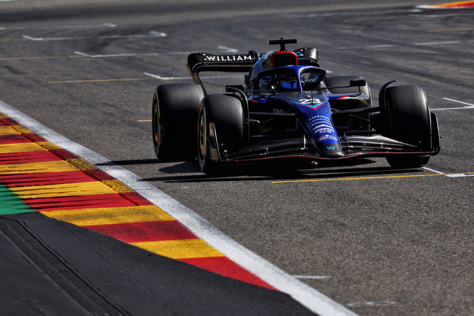 Alexander Albon (THA) Williams Racing FW44. Formula 1 World Championship, Rd 14, Belgian Grand Prix, Spa Francorchamps,