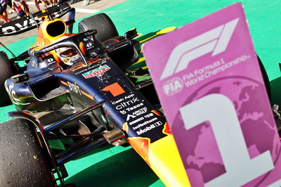 Race winner Max Verstappen (NLD) Red Bull Racing celebrates in parc ferme. Formula 1 World Championship, Rd 14, Belgian