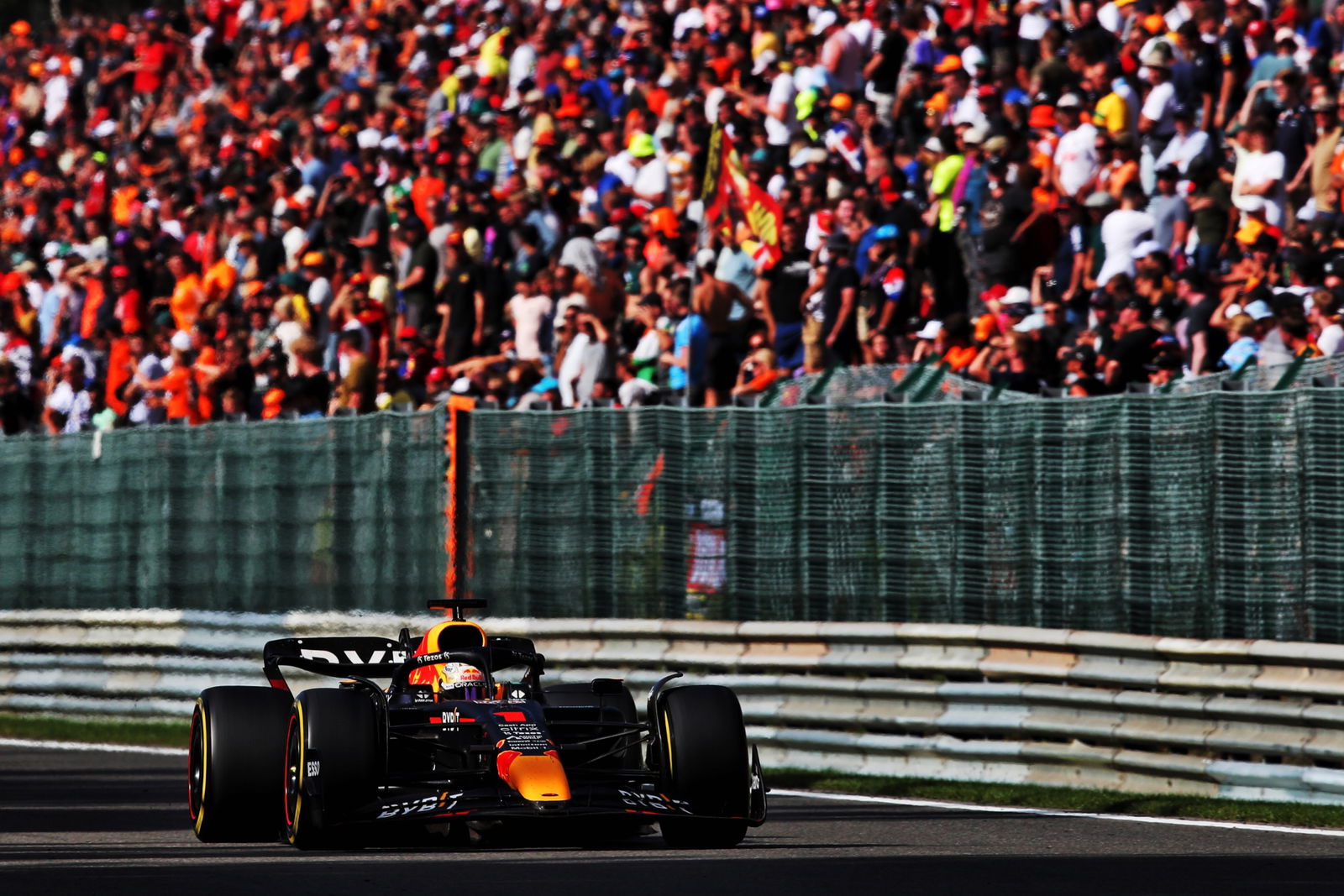 Max Verstappen (NLD) Red Bull Racing RB18. Formula 1 World Championship, Rd 14, Belgian Grand Prix, Spa Francorchamps,