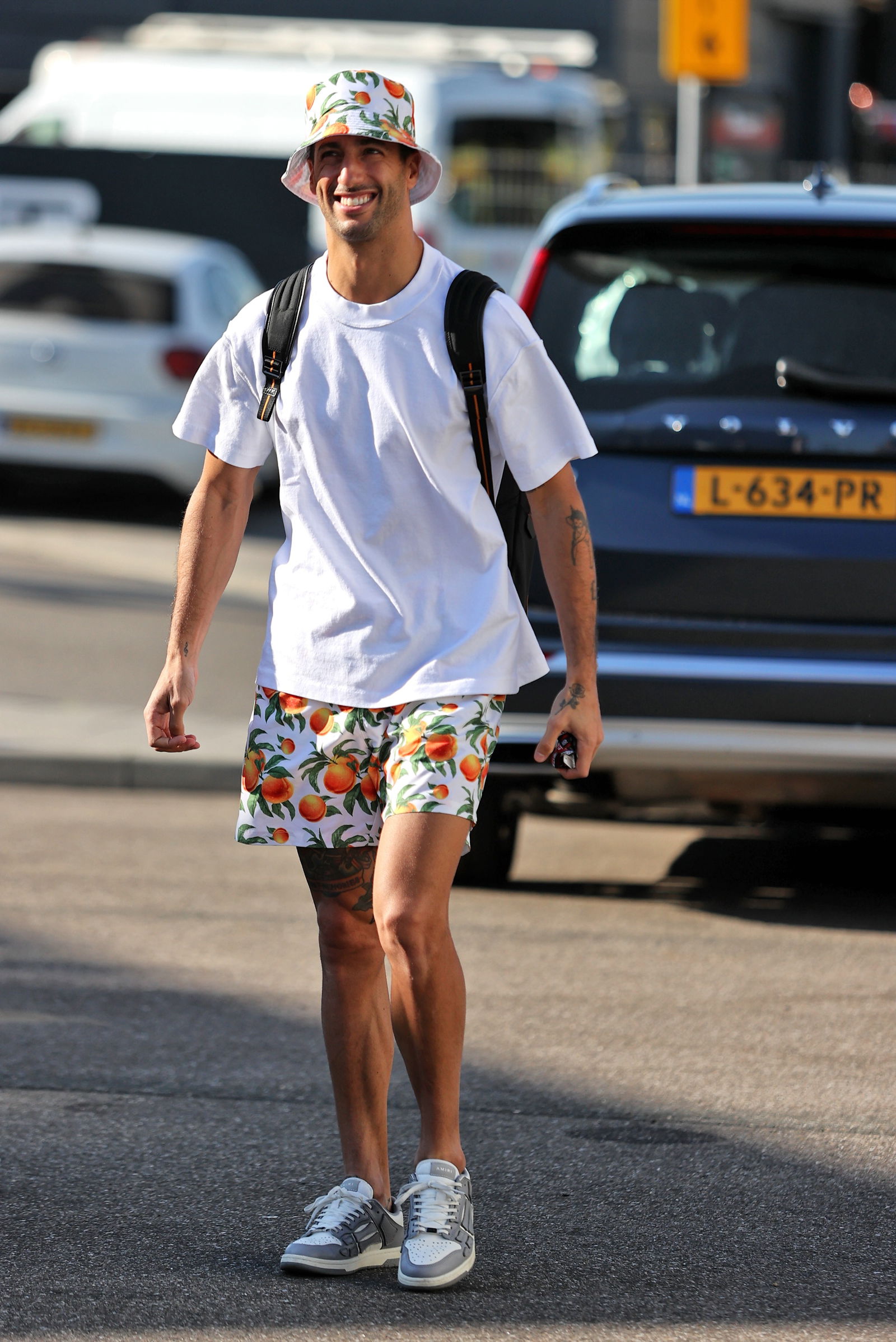 Daniel Ricciardo (AUS) McLaren. Formula 1 World Championship, Rd 14, Dutch Grand Prix, Zandvoort, Netherlands, Preparation