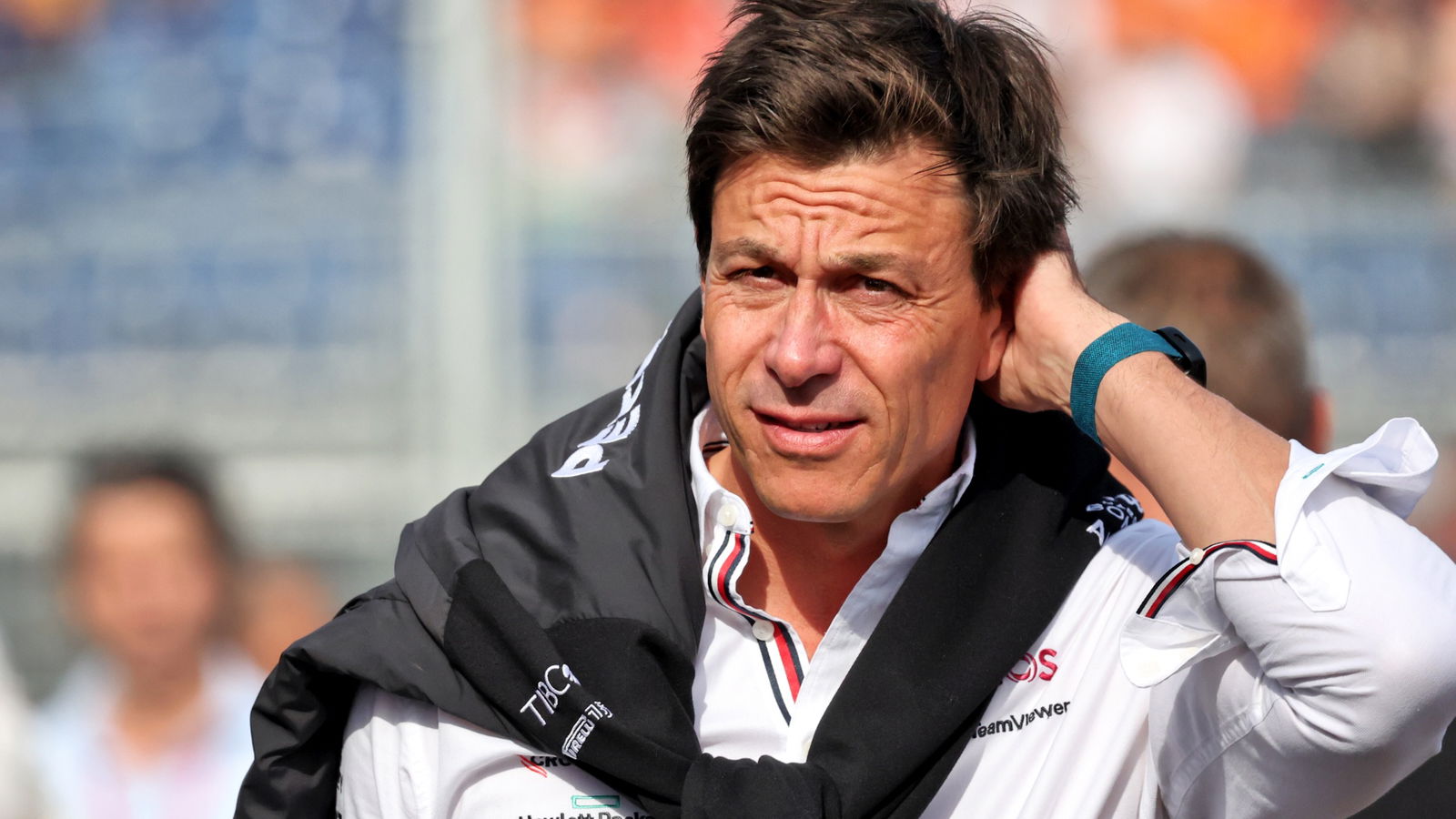 Toto Wolff (GER) Mercedes AMG F1 Shareholder and Executive Director. Formula 1 World Championship, Rd 14, Dutch Grand