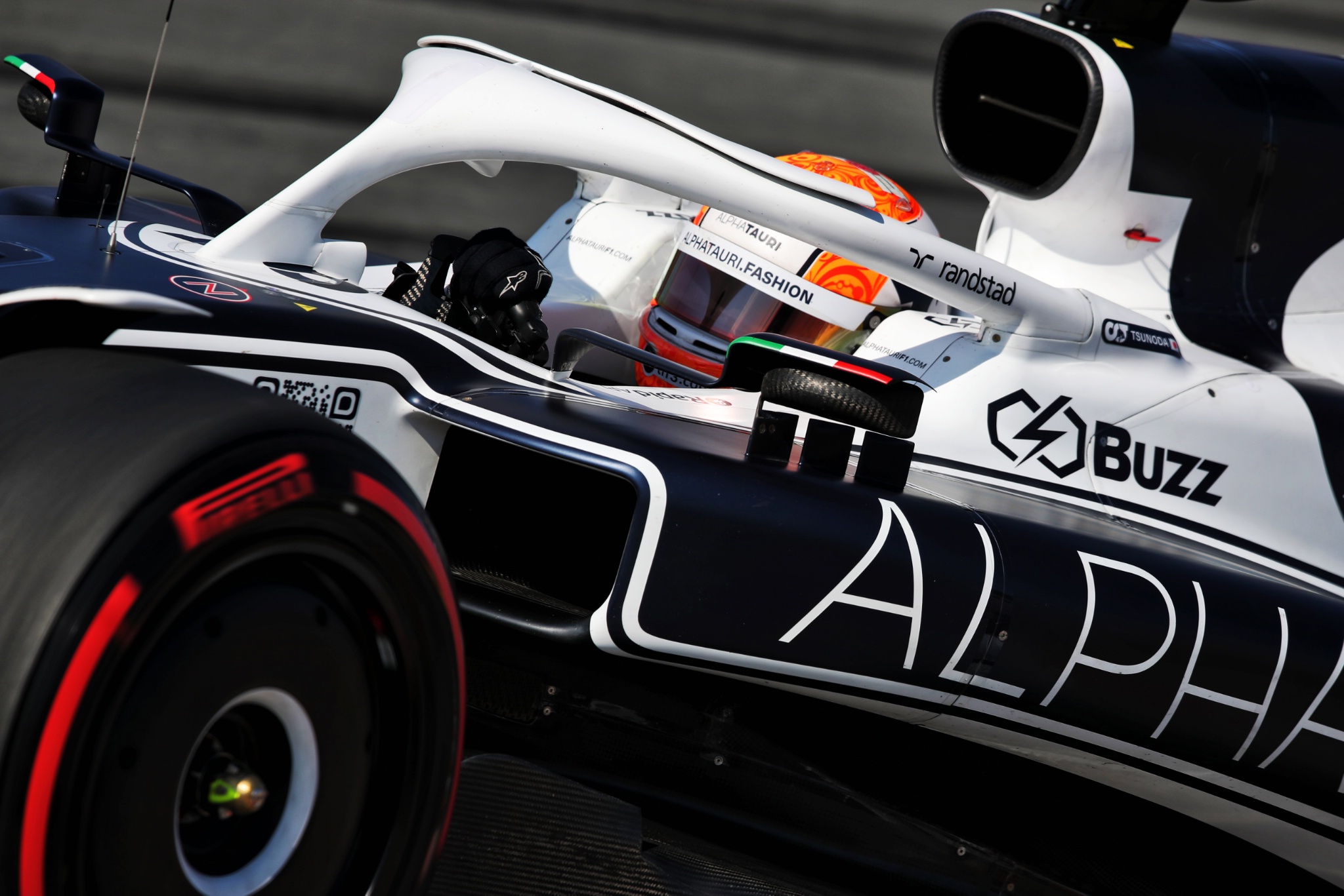 Yuki Tsunoda (JPN) ) AlphaTauri AT03. Kejuaraan Dunia Formula 1, Rd 14, Grand Prix Belanda, Zandvoort, Belanda,