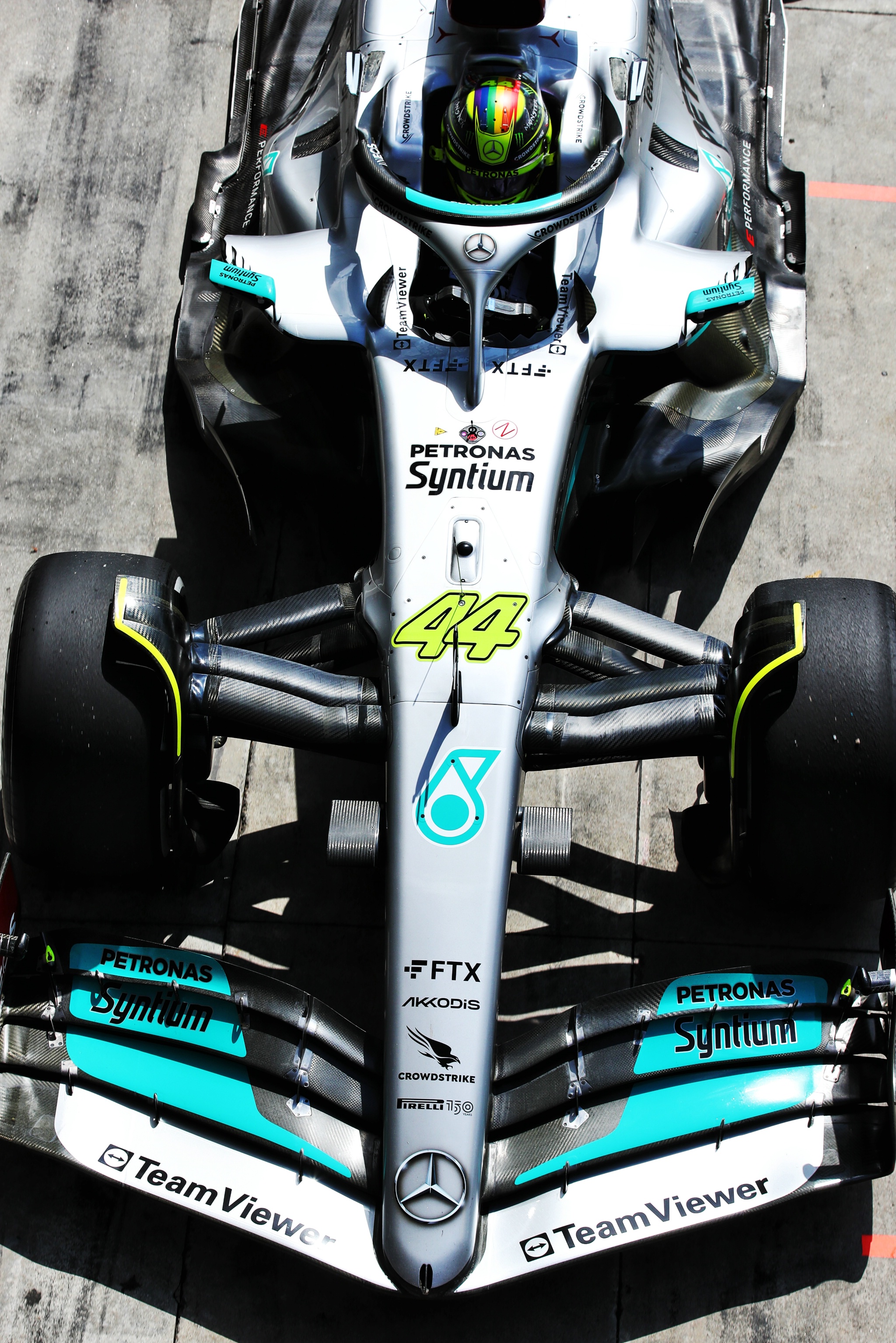 Lewis Hamilton (GBR) ) Mercedes AMG F1 W13. Kejuaraan Dunia Formula 1, Rd 16, Grand Prix Italia, Monza, Italia, Latihan